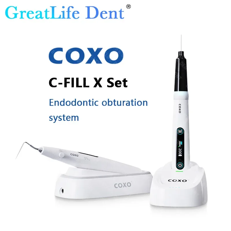 GreatLife Dent COXO C-FILLX Endodontic Obturation System Hot Tooth Filling System Wireless Endodontic 3D Filling Endodontic