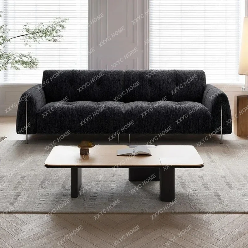 

Vintage chenille premium fabric sofa living room home