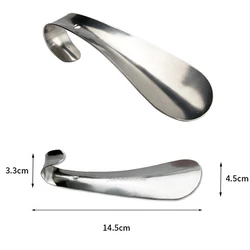 1Pc Professional Stainless Steel Silver Metal Shoe Horn Spoon Shoehorn 14.5cm