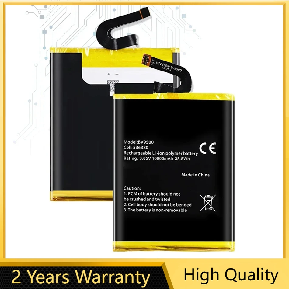 

Battery For Blackview BV9500 PRO MT6763T 536380 10000mAh Batteries