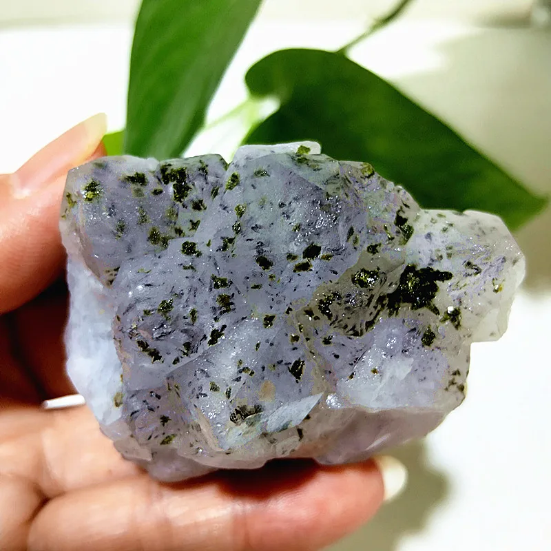 الأحجار الطبيعية سوبر سبعة حديقة إيبيدوت بلورات المعدنية التأمل السحر الروحي شفاء شقرا غرفة الديكور