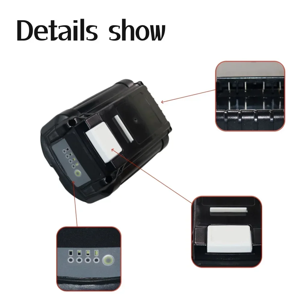 For Ryobi 40V 6.0/8.0/10.0Ah wireless power tool High quality rechargeable lithium-ion battery, RY40502 RY40200 OP4050 OP4026 OP
