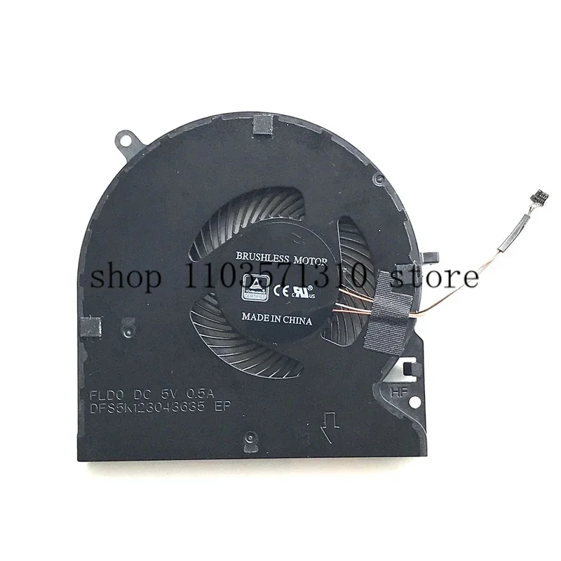 NEW CPU Cooling fan GPU For Razer Blade15 RZ09-0301 FLD0 FLDH DFS5K123043635 DFS5K121144645