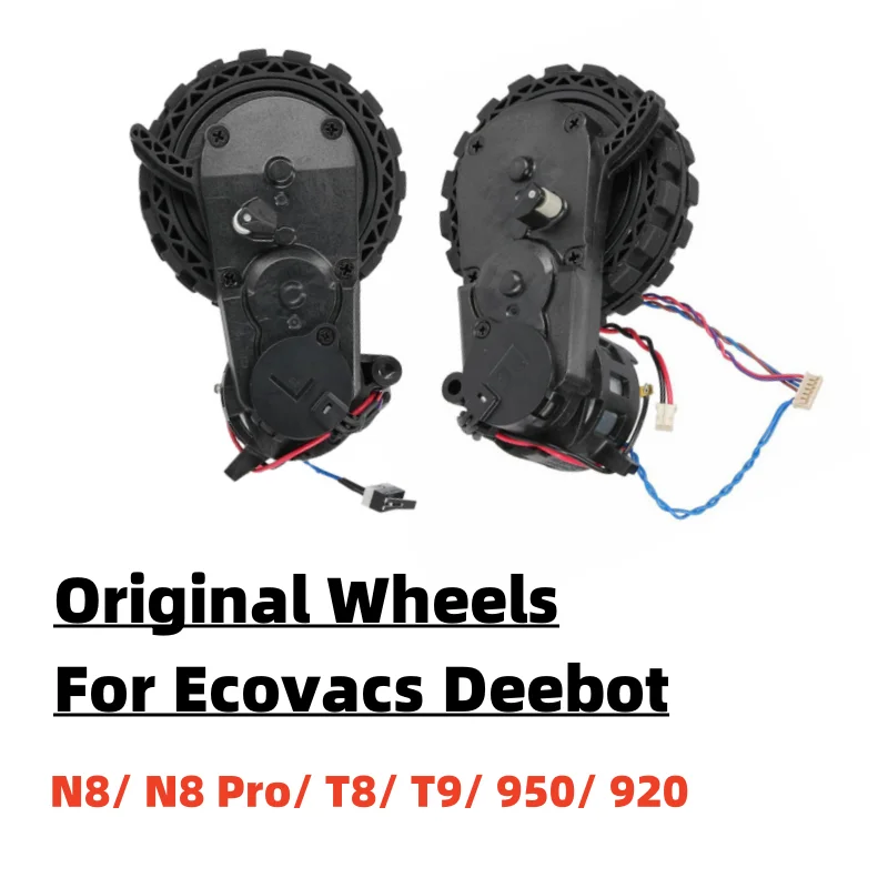 Original Vacuum Cleaner Left and Right Wheel For Ecovacs DEEBOT N8/ N8 Pro/ T8/ T9/ OZMO 950/ 920 Spare Parts