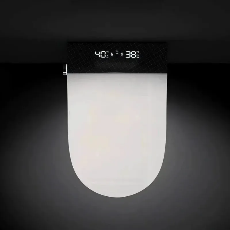

Durable Smart Toilet with Wall-Mounted Euro Design Bathroom Bidet Heated Seat Built-in Tank Nice Automatic Features
