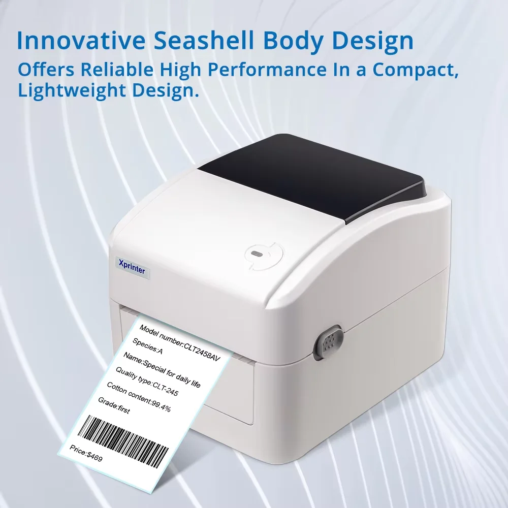 High Quality 4*6 Inches Sticker Label Printer 420B Direct Thermal Printer Shipping Label Printer
