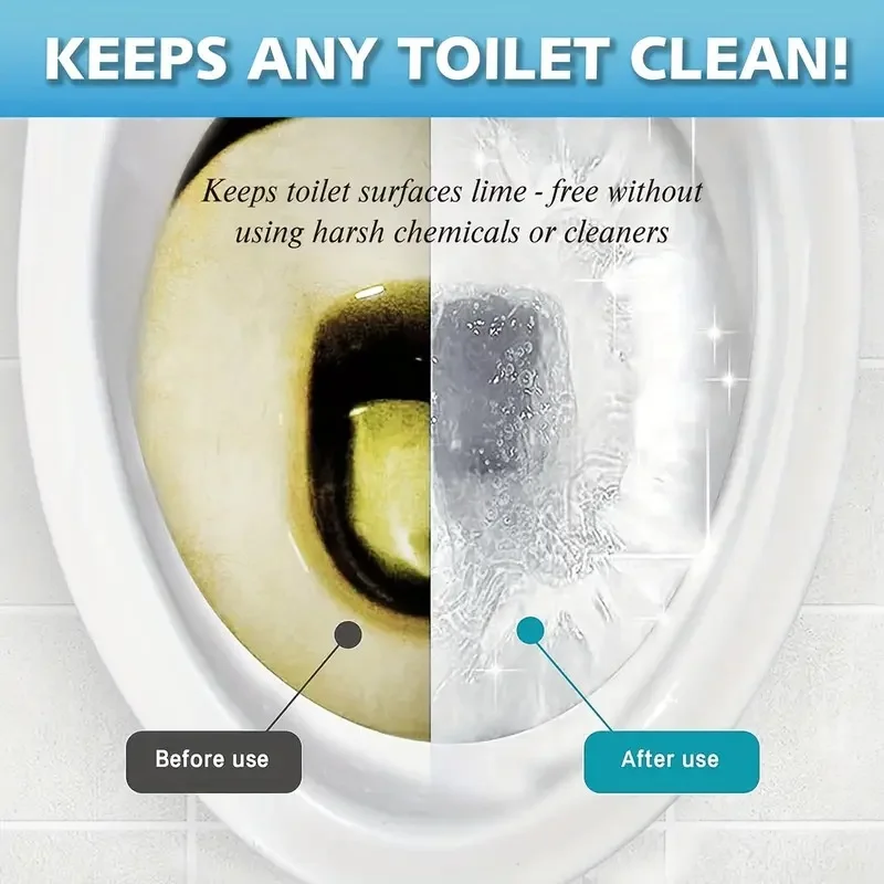 2pcs Magnetic Toilet Bowl Cleaner Toilet Magnets Long-Lasting Magnetic Toilet Cleaning Magnets For Bathroom Supplies #3