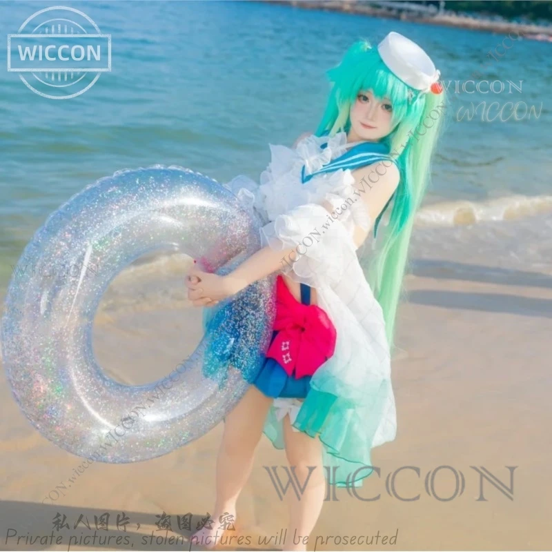 Cream Soda Cosplay Halloween Costume Summer Beach Woman Adult mikuku PJSK mikku Project Sekai Colorful Stage Game New Cosplay