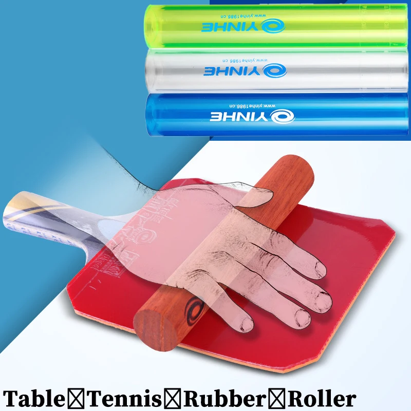 Rodillo de goma para tenis de mesa YINHE, accesorios profesionales de Ping Pong de plástico, raqueta de tenis de mesa, palo de goma rodante