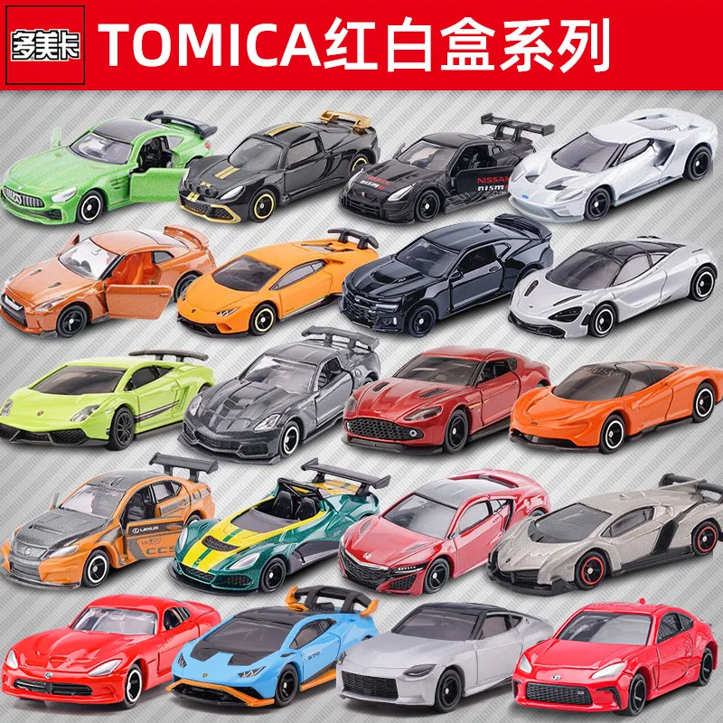 

Tomica Cars Toys For Boys Holiday Gifts TOMY Domeka Alloy Car Model Racing Car Wholesale Simulation Children Boy Toy Toyota BMW
