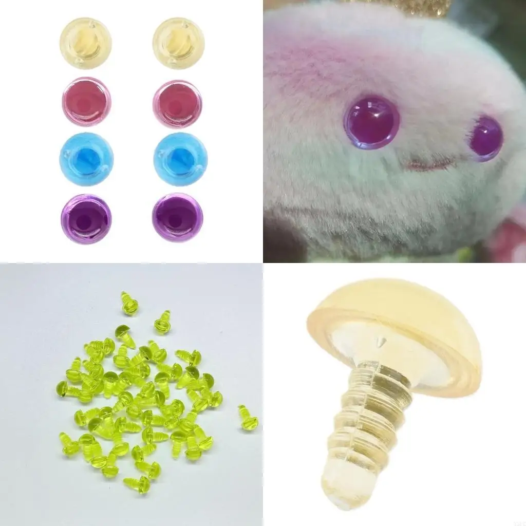 

Пластиковые художественные глаза идеально подходят для реставрации и украшения игрушек X3UC