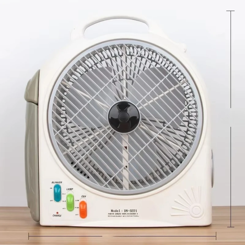 

Rechargeable fan with lithium battery power supply Standing desk fan