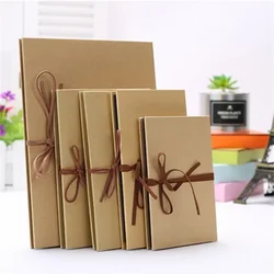 New 1Pc 5/6Inch Folding DIY Photo Album Hand Made Hardcover Wedding Anniversary Scrapbook