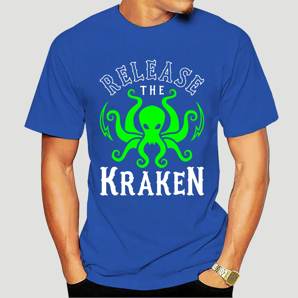 

Men t-shirt Release The Kraken tshirt Women t shirt 3075X