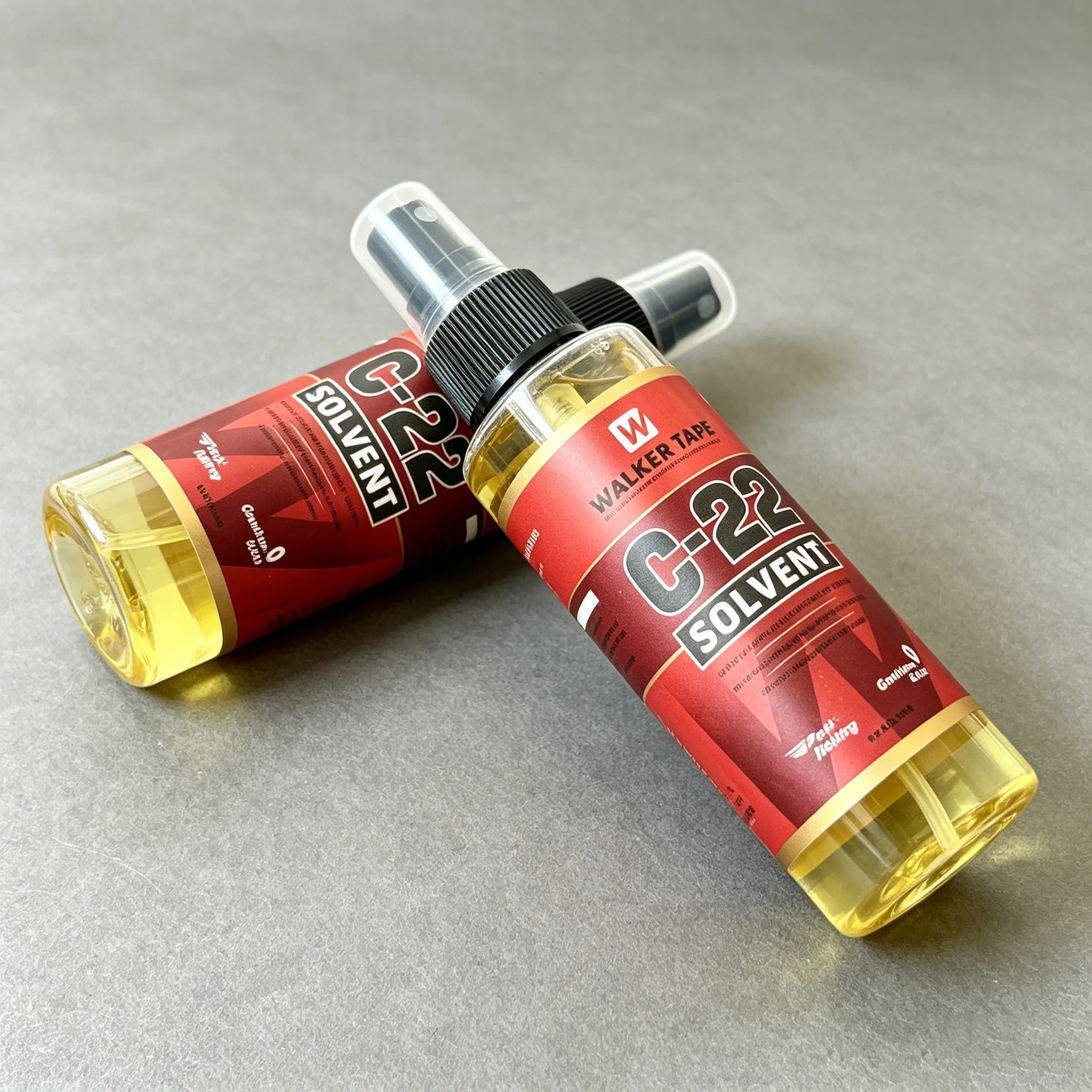 Walker Tape C-22 Solvent 4oz/118ml Fast Acting Lace Wig Glue & Tape Remover and 30ml Remover