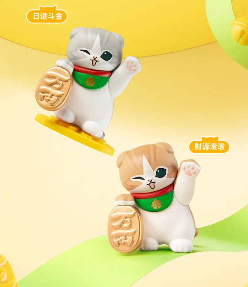 Original Mofusand Glückskatze Mini-Figuren Blindbox Niedliche Heilende Kleinpartikel-Modellfiguren Desktop-Ornamente Geburtstagsgeschenke – Detail 18
