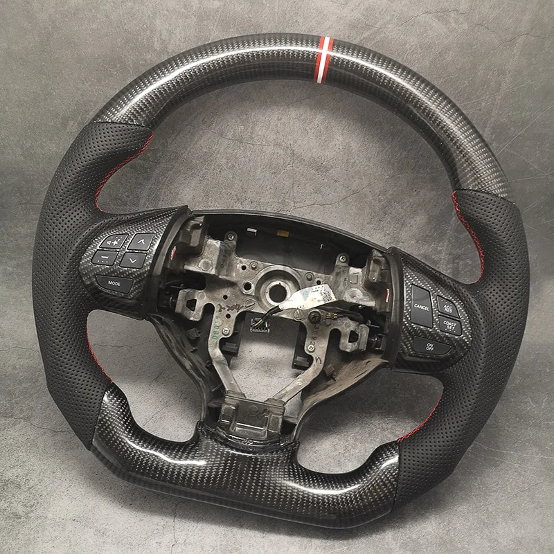 Racing Sports Carbon Fiber Steering Wheel For Mitsubishi Lancer