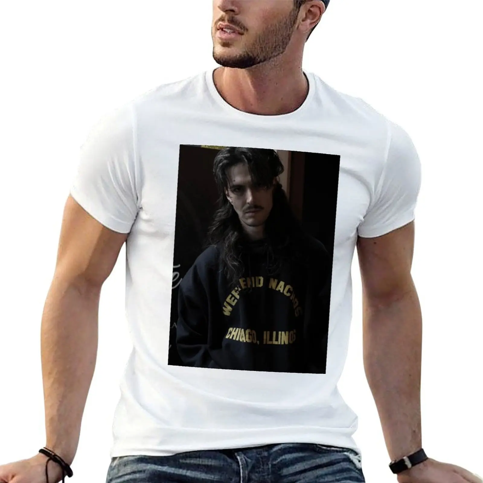 SESH BONES T-Shirt luxury t-shirt korean fashion Men's cotton t-shirt
