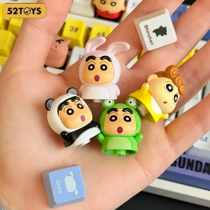 

Original 52TOYS Crayon Shin-chan Tap & Relieve Series Blind Box Kawaii Anime Action Figure Cartoon Model Toys Mystery Box Gifts