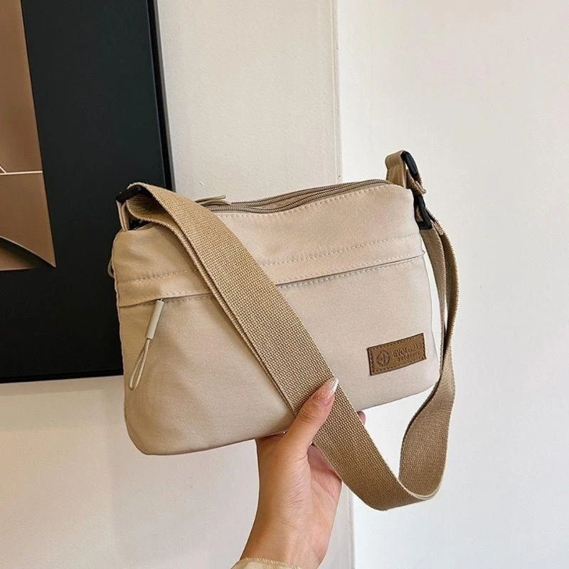 X7XC Stylish Unisex Crossbody Purse Roomy Main Section Organizational Pockets Shoulder Bag Suitable for Women and Men