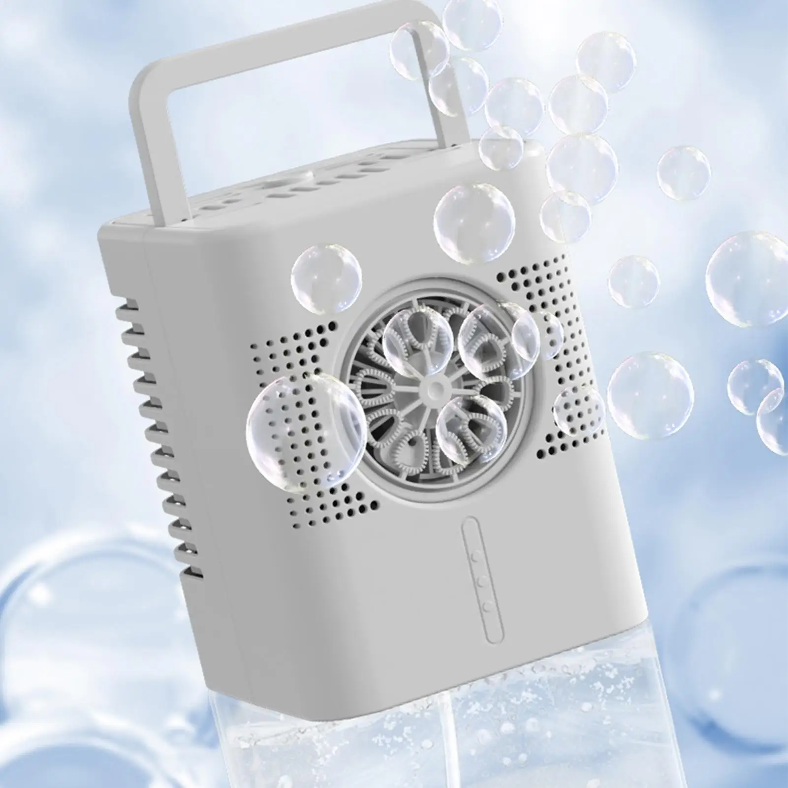 Macchina per soffiare bolle Macchina automatica per bolle Giocattolo Giocattoli interattivi con luci Giochi da cortile per bambini Estate per bambini