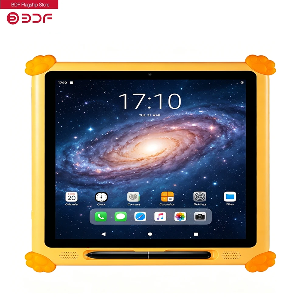 10.1 Inch Kids Tablet PC 8GB RAM 128GB ROM Android 13 Octa-Core Processor 4G LTE WiFi
