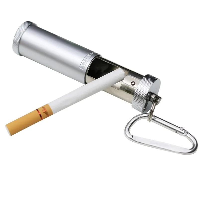 Pocket Ashtray Japan's Original Metal Mini Portable Ashtray Pull-out Ashtray Portable Ash Tray Pocket With Carabiner Pendant