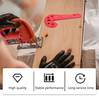 Aluminum Alloy Woodworking Center Scriber 45/90 Degree Durable Line Caliper Ruler For Diy Professional Tools Wood Scribe Square