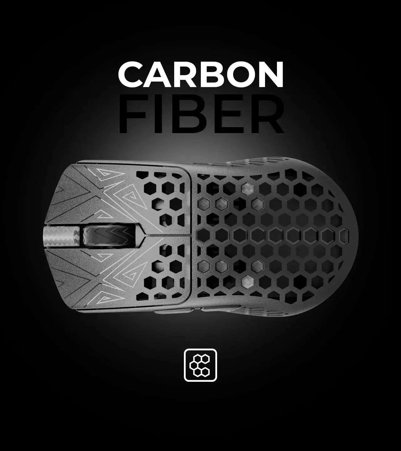 Imagem -05 - Vancer-akitsu Carbon Fiber Gaming Mouse 8k Mode sem Fio Low Delay Personalizado pc Gamer Acessório