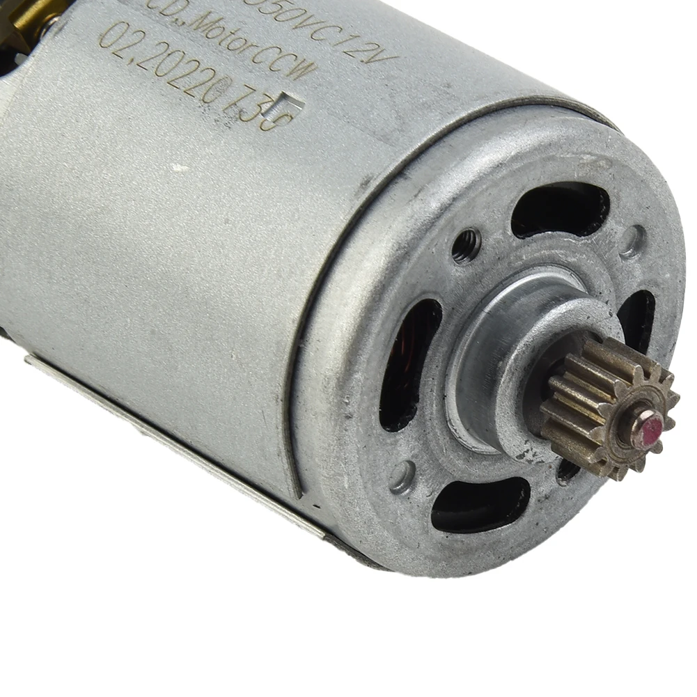 Noiseless and Efficient 12V 13 tooth Double speed DC Motor for Bosch TSR1080 2 LI Rotor and GSR120LI Electric Drill