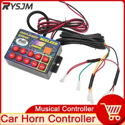 Musical Controller 12V-24V Sound Musical Electronic Horn Controller Pro Horn Speaker Sound Control For Car Truck Customized