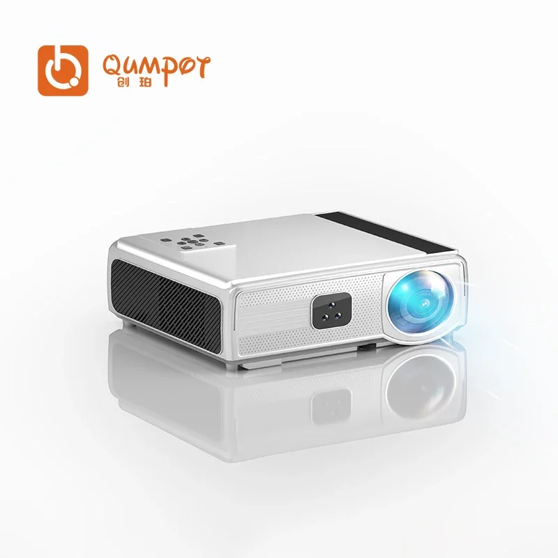 Qumpot ZX8MAX 1080p 4500 ANSI  projector 4k Metro Laser wifi Beamer 3D Proyector  MEMC HDR 4K Laser Projector