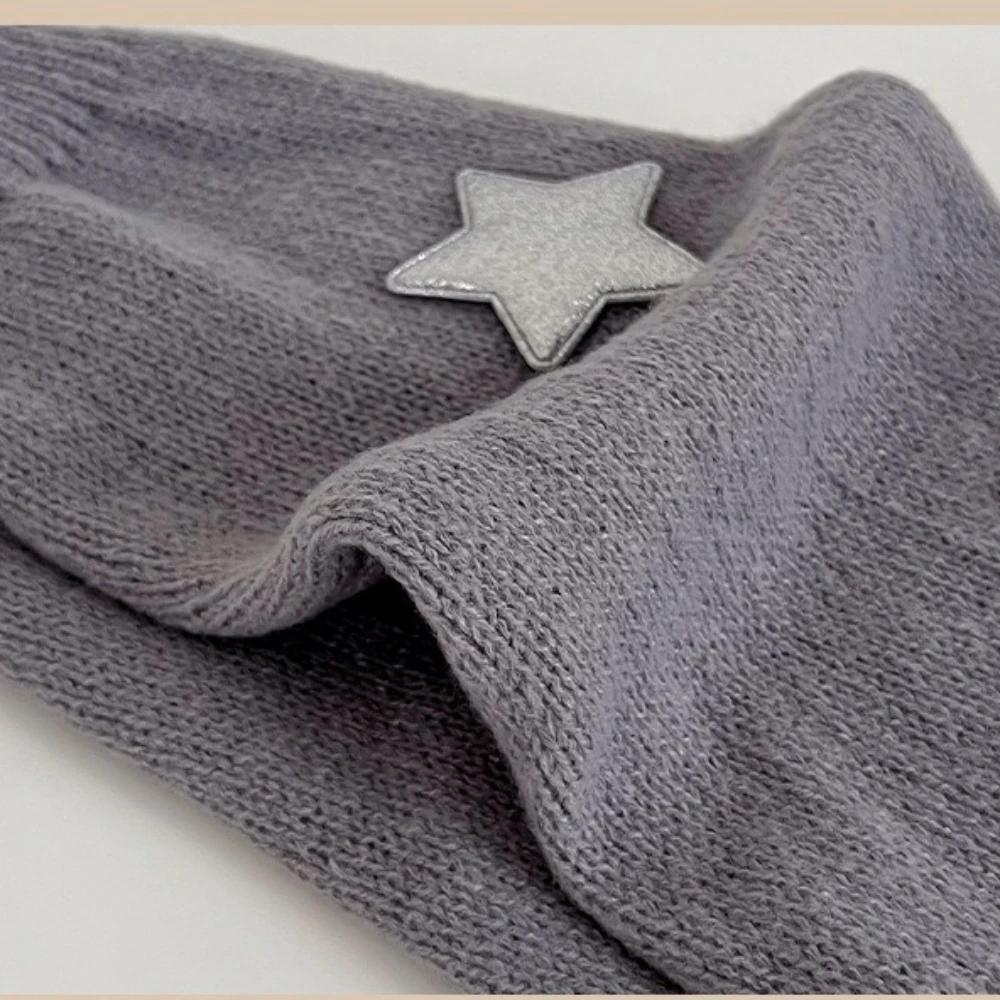 2025 nueva venta caliente Simple cubierta de pierna a rayas tendencia Retro lindo dibujos animados personalidad Otoño e Invierno cubierta de pierna cálida