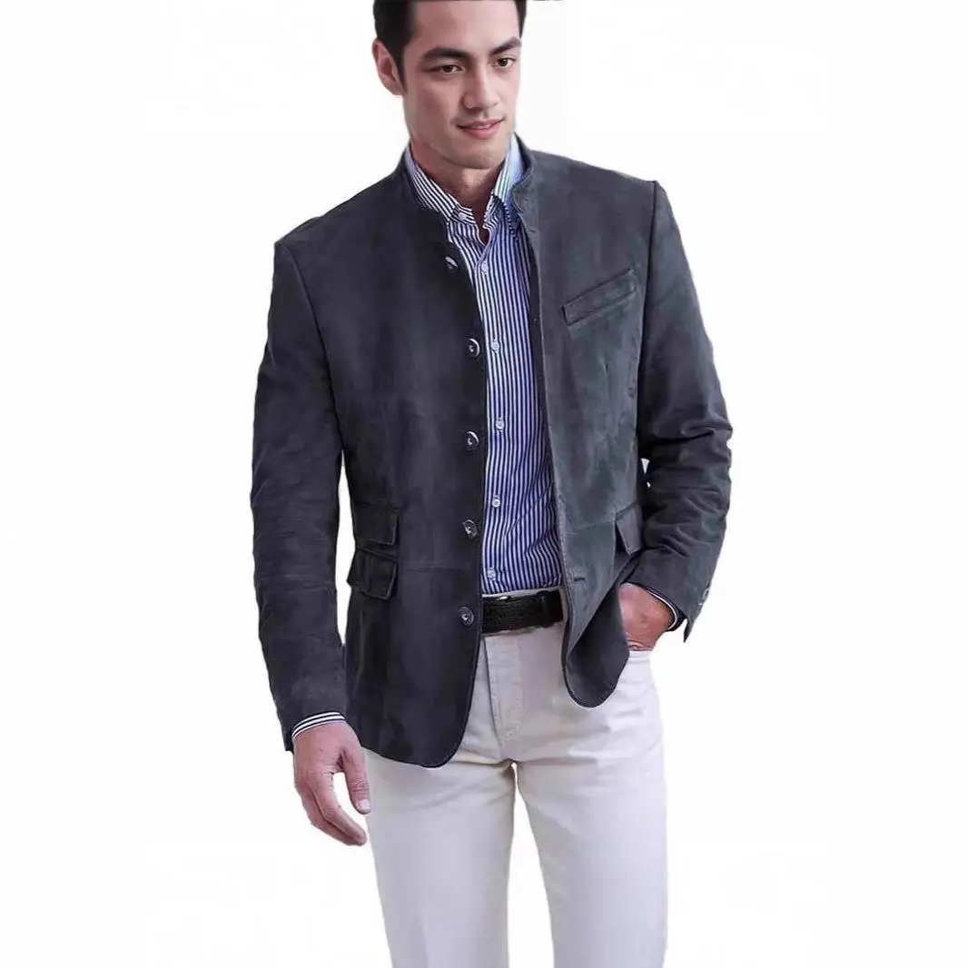 

Men's Corduroy Suit Jaet Faionable Urban Casual Long Sve Single Button Pure Color Slim Fit Autumn Seasonal Wear