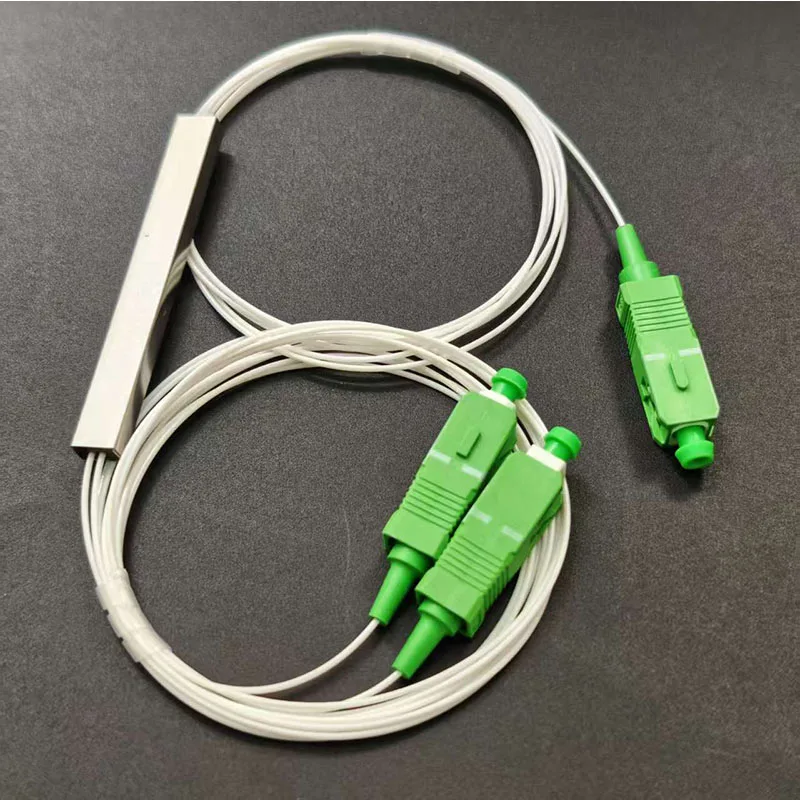 10pcs/1x2 0.9mm PLC Optical Splitter SC/APC fiber 1*2 FBT Optical Coupler SC APC FTTH - Image 2