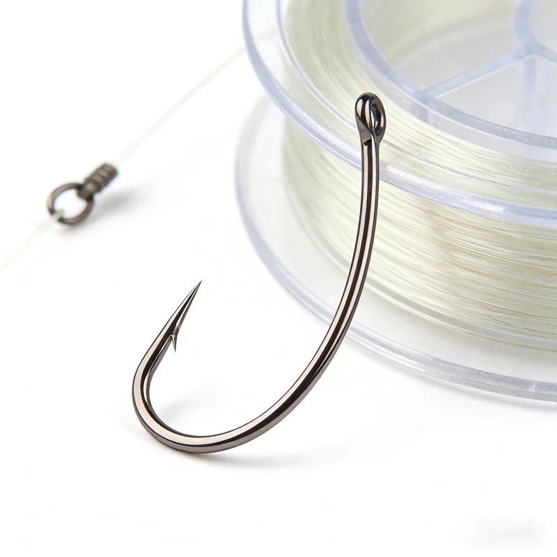 

Big Game Barbed Carp Hooks 2#-8# Heavy Duty Fishing Hooks for Carp Fishing Outdoor