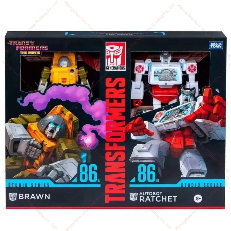 【In Stock】Transformed Toys Studio Series SS86 27 28 Brawn Autobot Ratchet Deluxe Class Action Figure Model Toy Hobby Gift