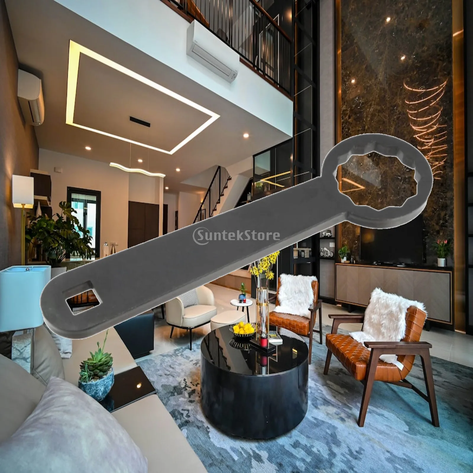 Professional Rear Axle Nut Wrench Steel 36mm Hand Tool with 1 2 Square Drive for Wheel Axles Tuning