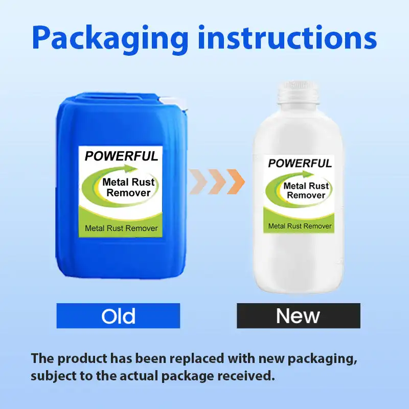 Potente eliminador de óxido de Metal de 200/500ML, eliminador de óxido de coche, limpiador de mantenimiento de piezas de automóvil, desoxidación rápida, previene la corrosión