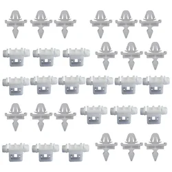 30pcs Car Clips Brackets Clips Auto Fastener Interior For Mercedes Sacco 190 W201 W124 A124 S124 OE A0019884981 A0019885181