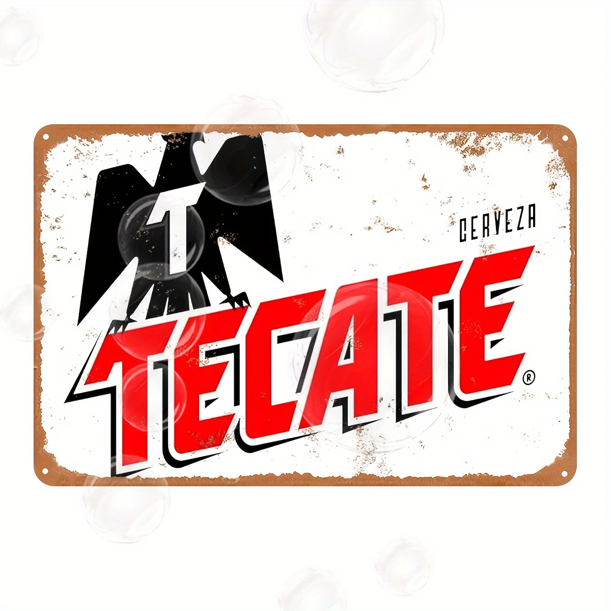 Letrero artístico de hierro de cerveza Tikit, decoración de pared de metal de estilo vintage, letrero de bar humorístico para bares del hogar, placas y estatuas decorativas