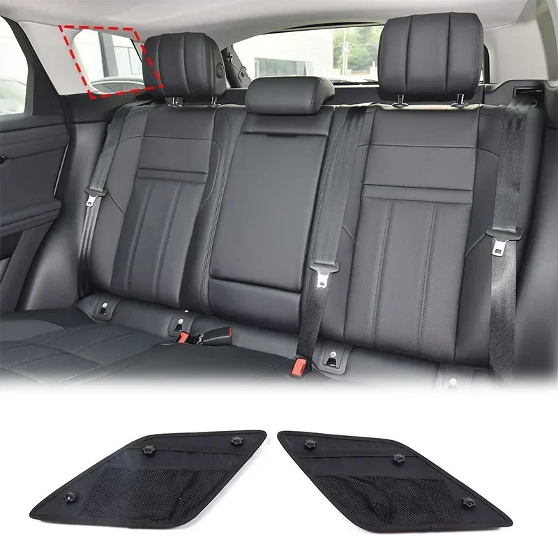 For Land Rover Evoque L 2021-2024 Oxford Cloth Black Car Trunk Side Window Tool Hanging Bag Storage Bag Car Interior Accessories