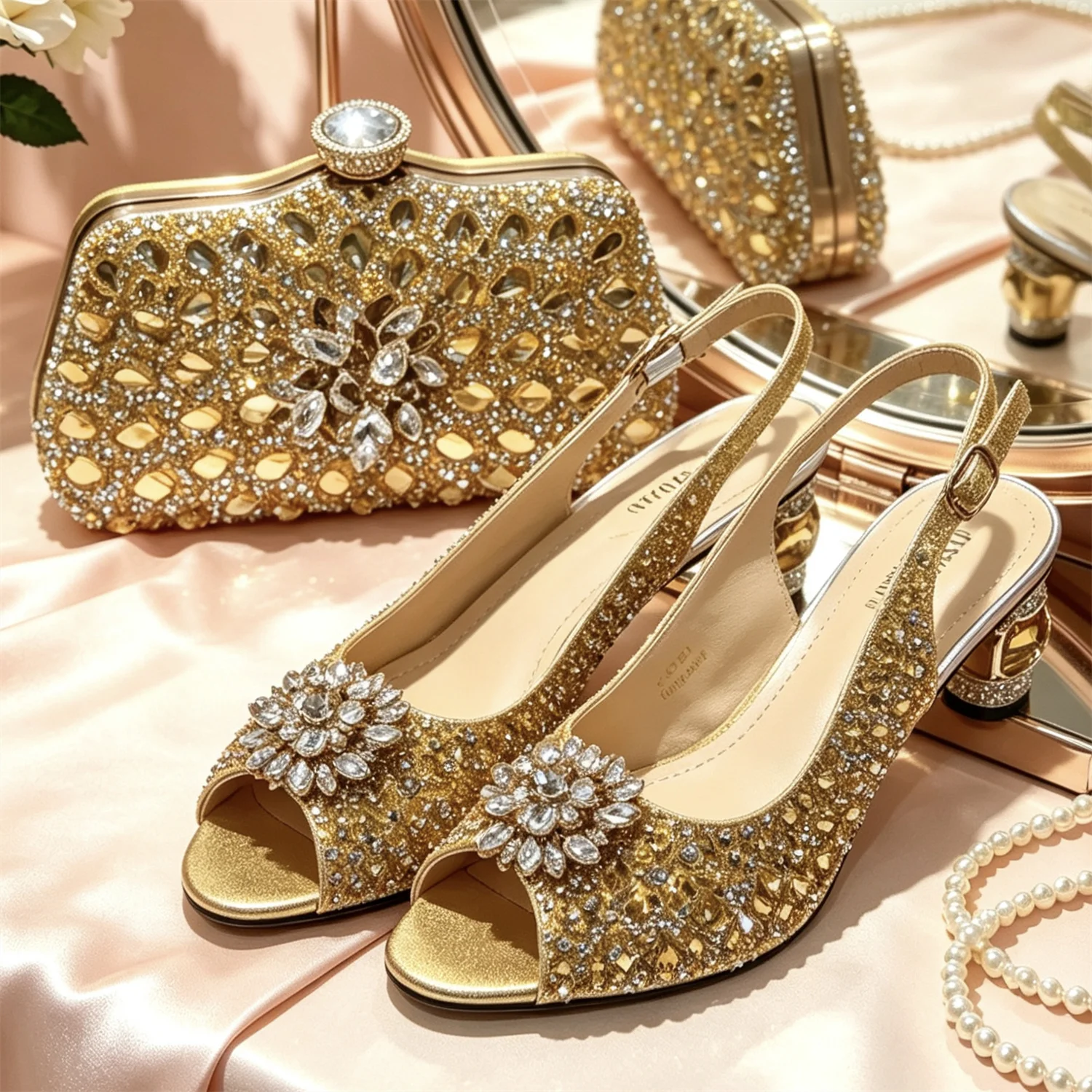 Luxury Bags For Women - New Luxurious Italian Women's Party Shoes&Bag