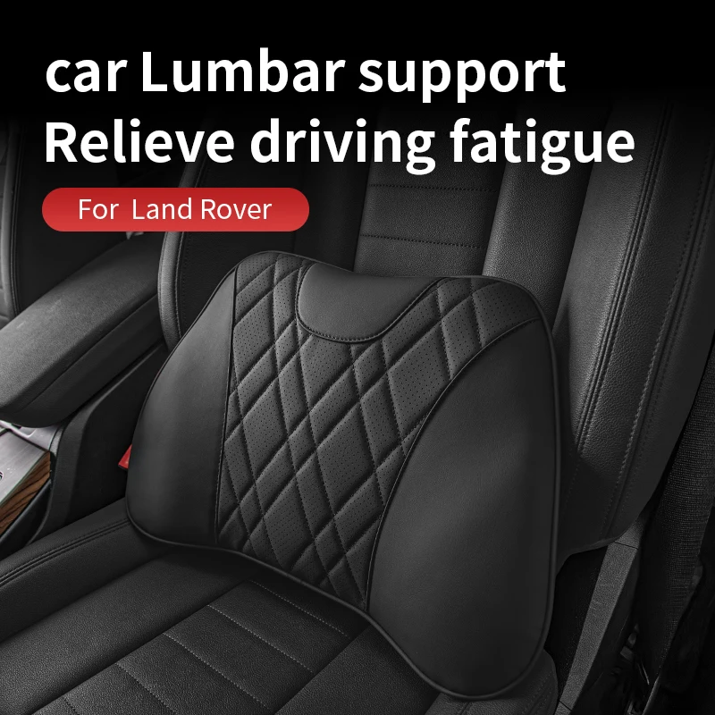 

For Land Rover Range Rover Sport Evoque Velar Discovery 5 LR4 Defender 90 110 130 Car Waist Cushion Seat Lumbar Support Cushion