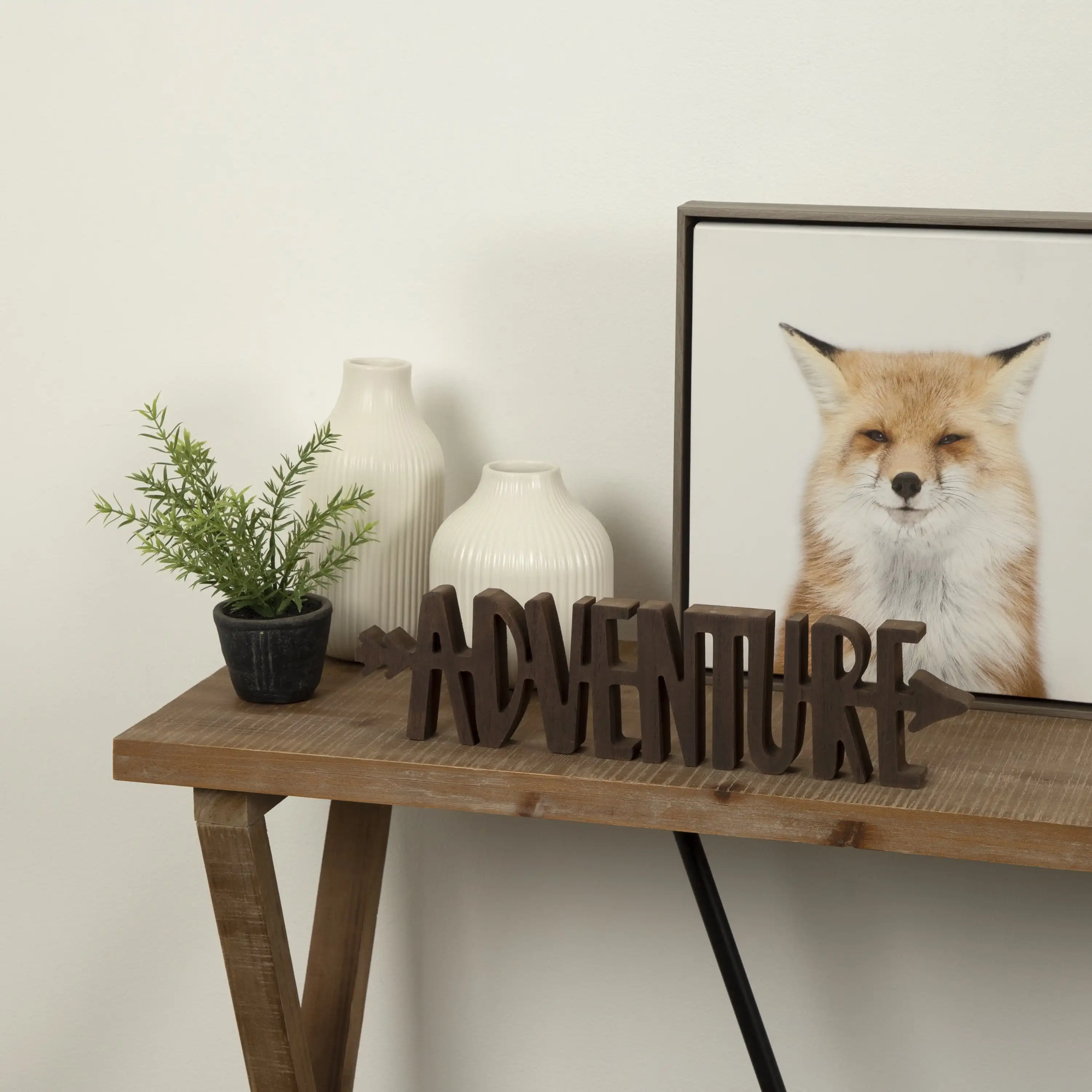 مزهرية سيراميك مضلعة من بيتر هومز آند جاردنز، 6 بوصة، كريمي