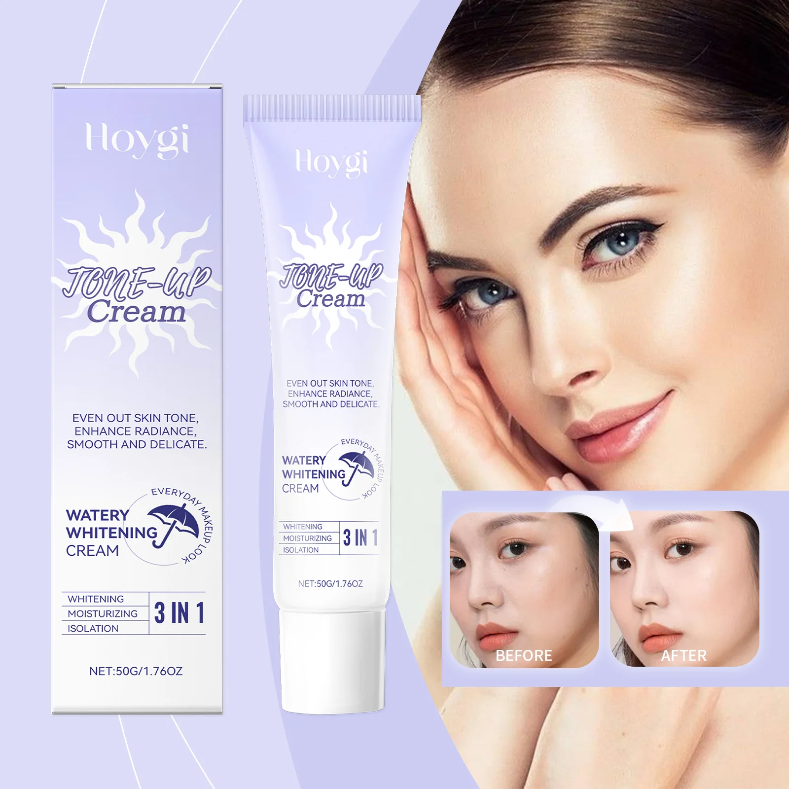 Sérum éclaircissant pour la peau – Soutenez même le teint et améliore l'éclat – Traitement du visage lisse et délicat