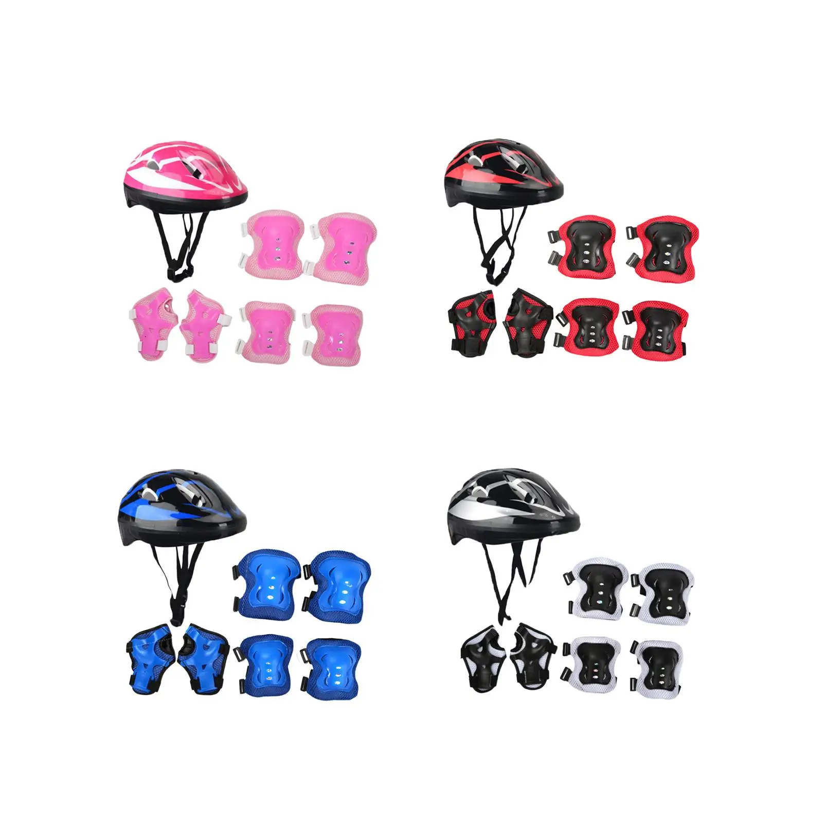 Kids Bicycle Helmet Skating Helmet Impact Resistance Lightweight Portable Knee