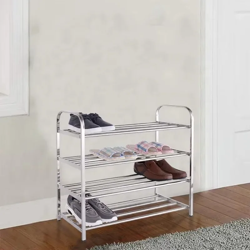 

#s Factory Wholesale Price Stainless Steel Shoe Rack Display Stand Cabinet