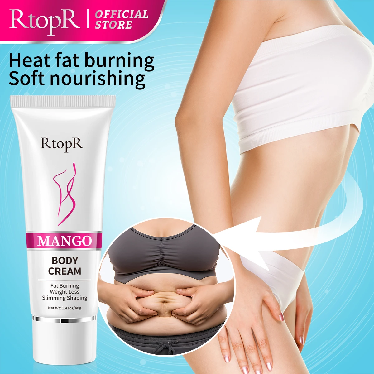 

Крем для похудения Быстрое похудение Сжигание жира Нежное эффективное Потеря веса Без отскока Бедра Талия Схудение Уход за телом Красота Здоровье