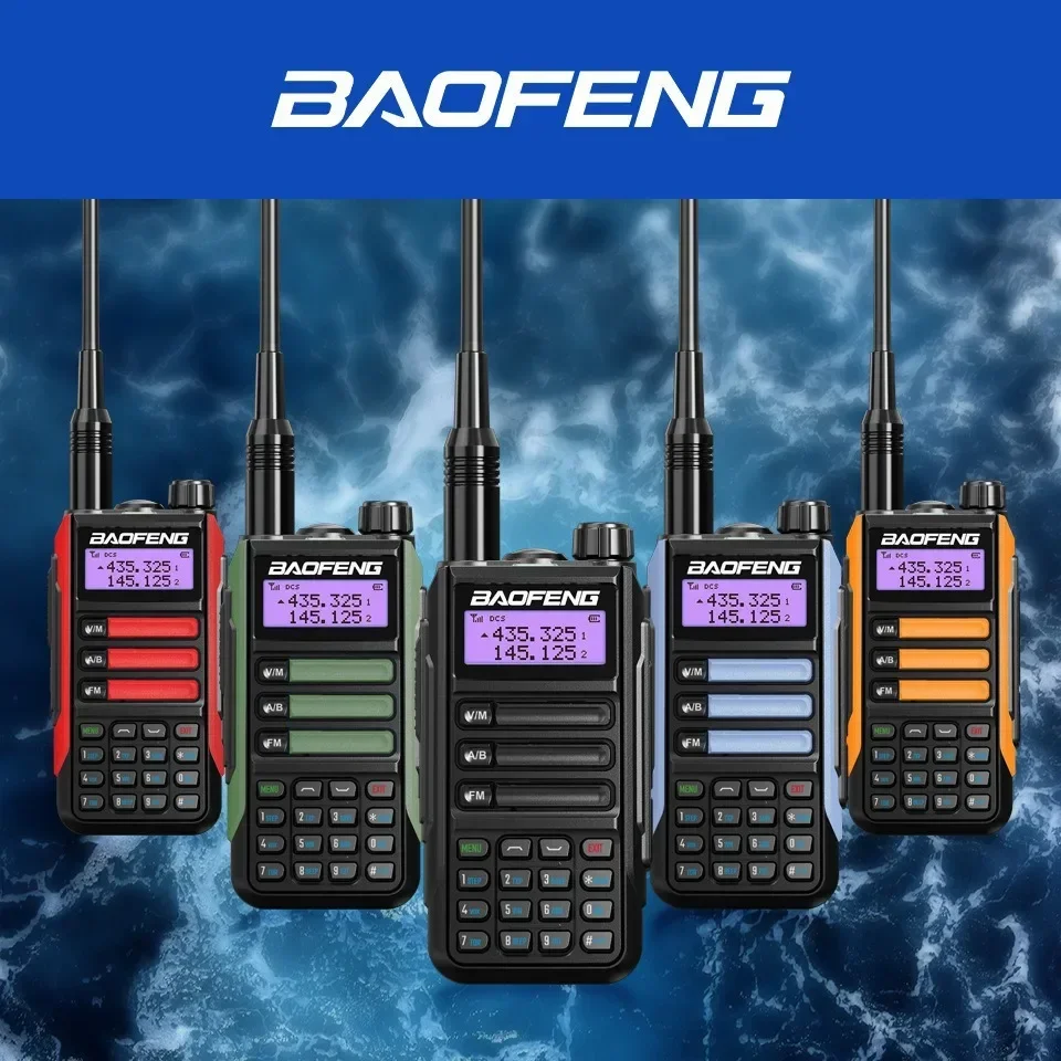 BAOFENG UV-16 Walkie Talkie USB Charger Long Range High Power Profesional Handheld Transceiver Dual Band 2Way Hunting Radio